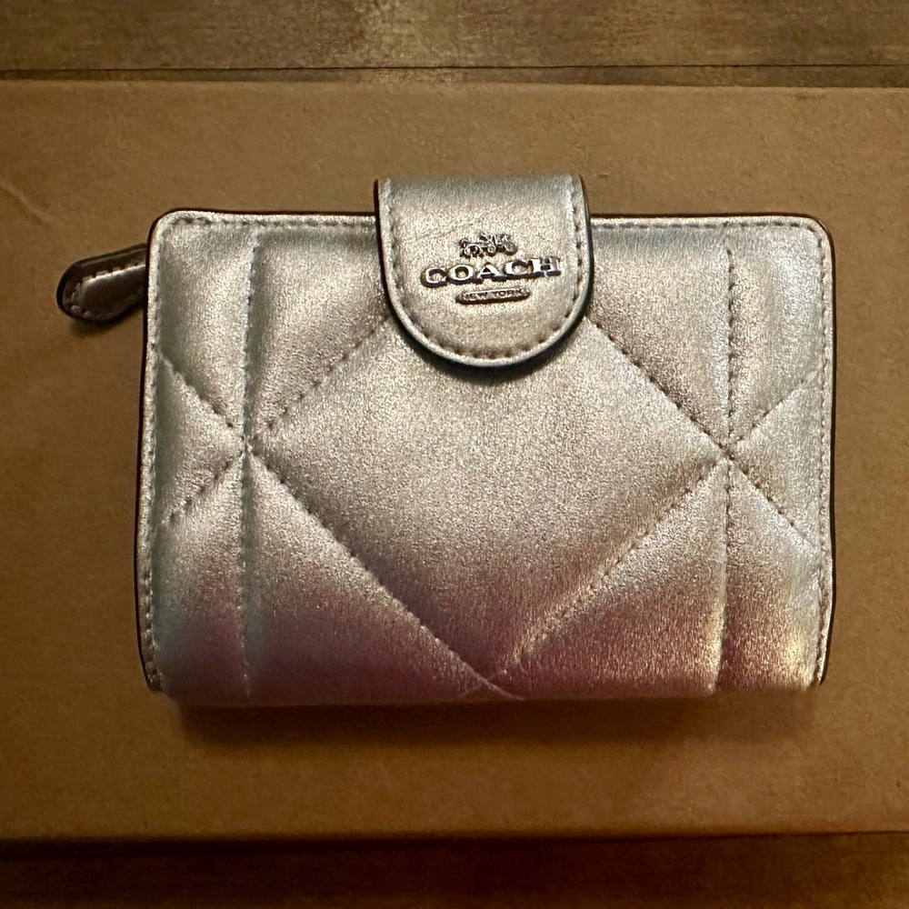 Coach Silver Wallet
